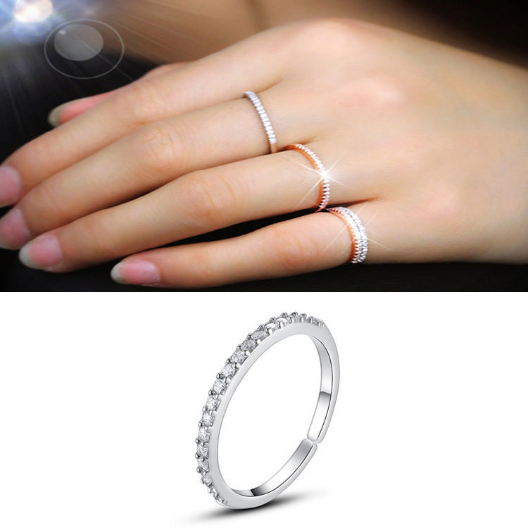 Sterling Silver Eternal Ring